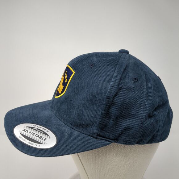 IDP Idaho Strapback Hat Blue One Size Adjustable The Classics Yupoong - Picture 3 of 8